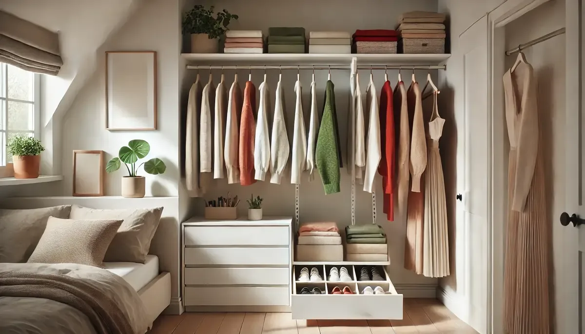 This guide helps you organize your wardrobe as Marie Kondo would, by focusing on items that spark joy, creating a clean, tidy, and organized space.
